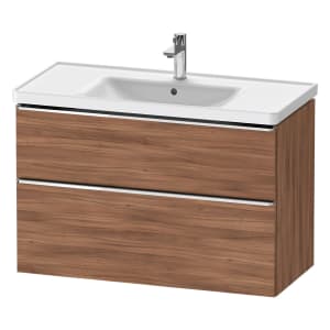 Duravit D-Neo Waschtischunterbau 98,4 x 62,5 cm, 2 Auszüge, Griff chrom
