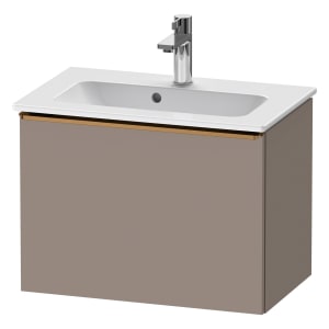 Duravit D-Neo Waschtischunterbau Compact 61 x 44 cm, 1 Auszug, Griff bronze gebürstet