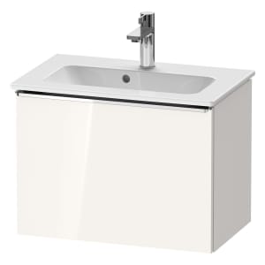 Duravit D-Neo Waschtischunterbau Compact 61 x 44 cm, 1 Auszug, Griff chrom