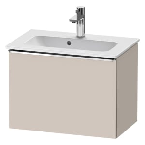Duravit D-Neo Waschtischunterbau Compact 61 x 44 cm, 1 Auszug, Griff chrom