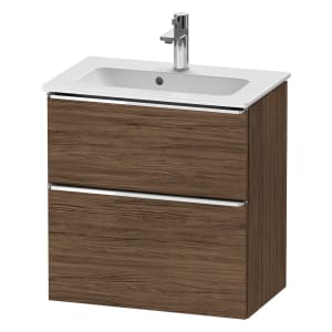 Duravit D-Neo Waschtischunterbau Compact 61 x 62,5 cm, 2 Auszüge, Griff chrom