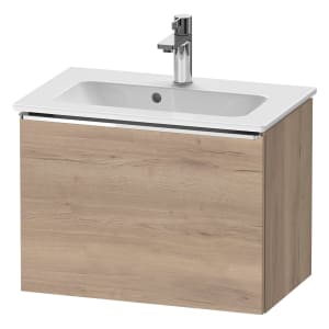 Duravit D-Neo Waschtischunterbau Compact 61 x 44 cm, 1 Auszug, Griff chrom