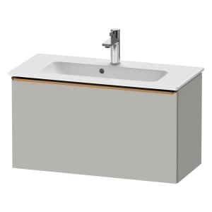 Duravit D-Neo Waschtischunterbau Compact 81 x 44 cm, 1 Auszug, Griff bronze gebürstet