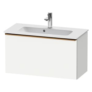 Duravit D-Neo Waschtischunterbau Compact 81 x 44 cm, 1 Auszug, Griff bronze gebürstet