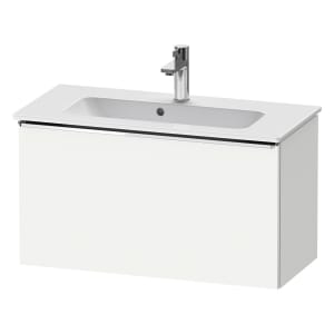 Duravit D-Neo Waschtischunterbau Compact 81 x 44 cm, 1 Auszug, Griff chrom