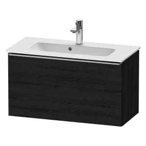 Duravit D-Neo Waschtischunterbau Compact 81 x 44 cm, 1 Auszug, Griff edelstahl gebürstet