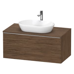 Duravit D-Neo Konsolenwaschtischunterbau 100 x 45,9 cm, 1 Auszug, Griff edelstahl gebürstet