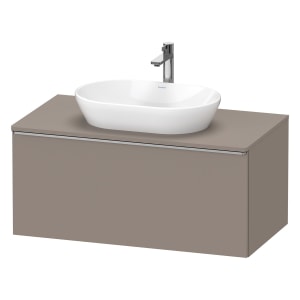 Duravit D-Neo Konsolenwaschtischunterbau 100 x 45,9 cm, 1 Auszug, Griff edelstahl gebürstet