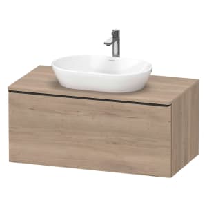 Duravit D-Neo Konsolenwaschtischunterbau 100 x 45,9 cm, 1 Auszug, Griff diamantschwarz