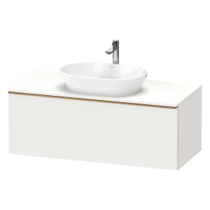 Duravit D-Neo Konsolenwaschtischunterbau 120 x 45,9 cm, 1 Auszug, Griff bronze gebürstet