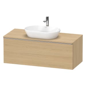 Duravit D-Neo Konsolenwaschtischunterbau 120 x 45,9 cm, 1 Auszug, Griff edelstahl gebürstet