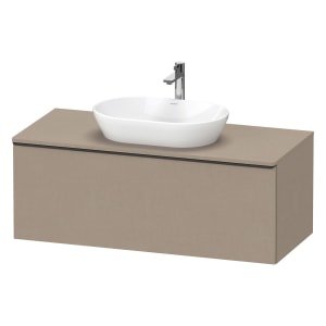 Duravit D-Neo Konsolenwaschtischunterbau 120 x 45,9 cm, 1 Auszug, Griff diamantschwarz