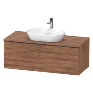 Duravit D-Neo Konsolenwaschtischunterbau 120 x 45,9 cm, 1 Auszug, Griff diamantschwarz