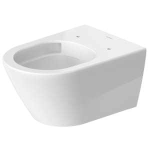 Duravit D-Neo Wand-WC Rimless, Tiefspüler, mit Durafix