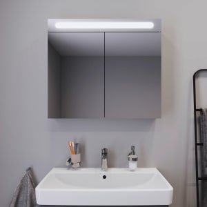 Duravit No. 1 Spiegelschrank 80 x 70 cm, 2 Türen