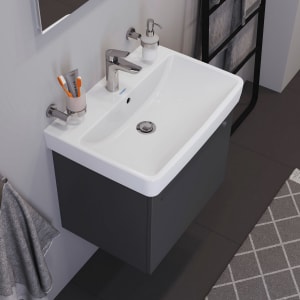 Duravit No. 1 Waschtischunterbau 74 cm, 1 Auszug und 1 Innenauszug