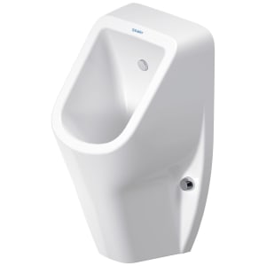 Duravit No. 1 Urinal, Rimless, ohne Fliege, Zulauf von hinten