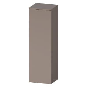 Duravit Qatego Halbhochschrank 40 x 132 cm, 1 Tür Anschlag links