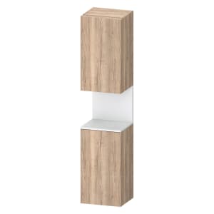 Duravit Qatego Hochschrank 40 x 176 cm, 2 Türen Anschlag links, mit LED Beleuchtung
