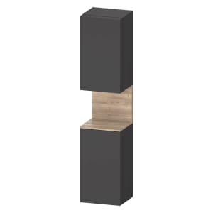 Duravit Qatego Hochschrank 40 x 176 cm, 2 Türen Anschlag links