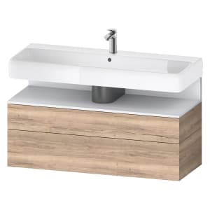 Duravit Qatego Waschtischunterschrank 119 x 59 cm, 2 Auszüge