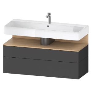 Duravit Qatego Waschtischunterschrank 119 x 59 cm, 2 Auszüge