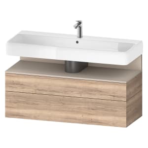 Duravit Qatego Waschtischunterschrank 119 x 59 cm, 2 Auszüge, mit LED Beleuchtung