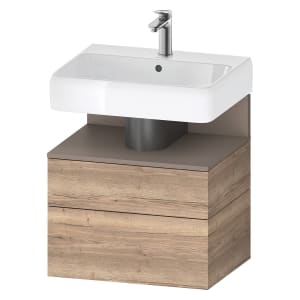 Duravit Qatego Waschtischunterschrank 59 x 59 cm, 2 Auszüge