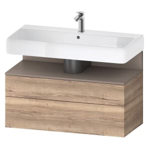 Duravit Qatego Waschtischunterschrank 99 x 59 cm, 2 Auszüge