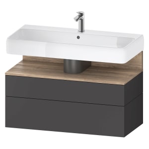 Duravit Qatego Waschtischunterschrank 99 x 59 cm, 2 Auszüge