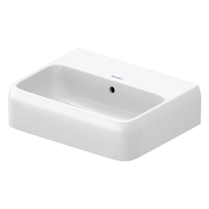 Duravit Qatego Handwaschbecken 45 x 35 cm, ohne Hahnloch
