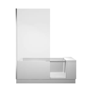 Duravit Shower & Bath Dusch-Badewanne für Nische, Glas links 170 x 75 cm