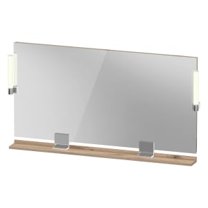 Duravit Sivida Spiegel 133 x 65 cm