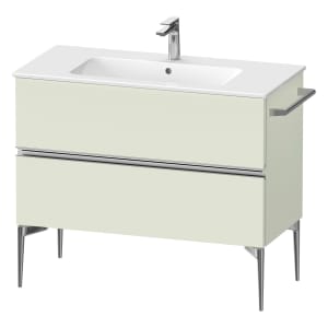 Duravit Sivida Waschtischunterbau bodenstehend 101 x 59,1 cm mit 2 Auszügen