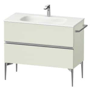 Duravit Sivida Waschtischunterbau bodenstehend 101 x 59,2 cm mit 2 Auszügen
