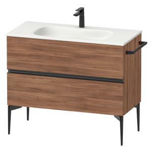 Duravit Sivida Waschtischunterbau bodenstehend 101 x 59,2 cm mit 2 Auszügen