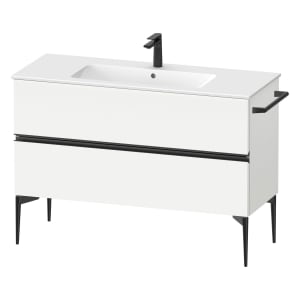 Duravit Sivida Waschtischunterbau bodenstehend 121 x 59,1 cm mit 2 Auszügen