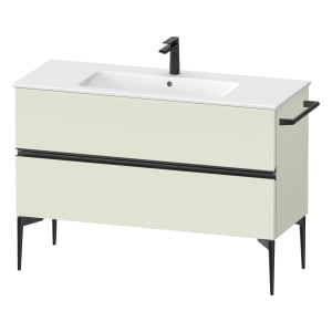 Duravit Sivida Waschtischunterbau bodenstehend 121 x 59,1 cm mit 2 Auszügen