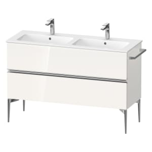 Duravit Sivida Waschtischunterbau bodenstehend 128 x 59,1 cm mit 2 Auszügen
