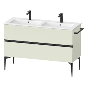 Duravit Sivida Waschtischunterbau bodenstehend 128 x 59,1 cm mit 2 Auszügen