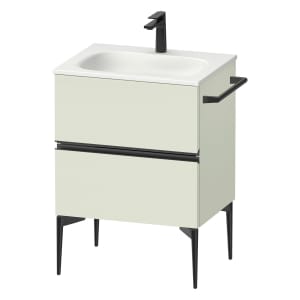 Duravit Sivida Waschtischunterbau bodenstehend 61 x 59,2 cm mit 2 Auszügen