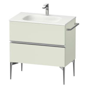 Duravit Sivida Waschtischunterbau bodenstehend 81 x 59,2 cm mit 2 Auszügen