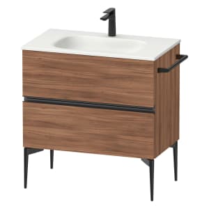 Duravit Sivida Waschtischunterbau bodenstehend 81 x 59,2 cm mit 2 Auszügen