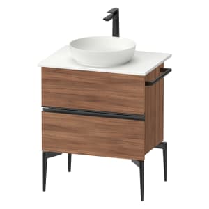 Duravit Sivida Konsolenwaschtischunterbau bodenstehend 64,5 x 54,8 cm mit 2 Auszügen