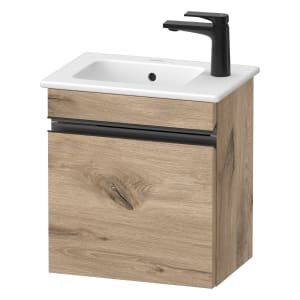 Duravit Sivida Waschtischunterbau wandhängend 40 x 44,3 cm mit 1 Tür