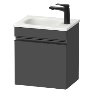 Duravit Sivida Waschtischunterbau wandhängend 40 x 44 cm mit 1 Tür