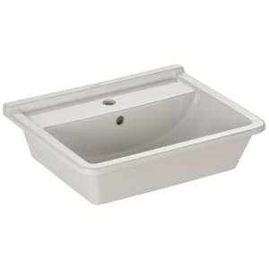 Duravit Starck 3 Einbauwaschtisch 56 cm mit 1 Hahnloch
