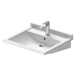 Duravit Starck 3 Waschtisch Vital 60 cm mit 1 Hahnloch