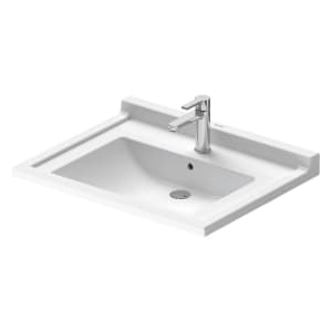 Duravit Starck 3 Waschtisch Vital 70 cm mit 1 Hahnloch