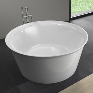 Duravit White Tulip Badewanne freistehend rund Ø 140 cm